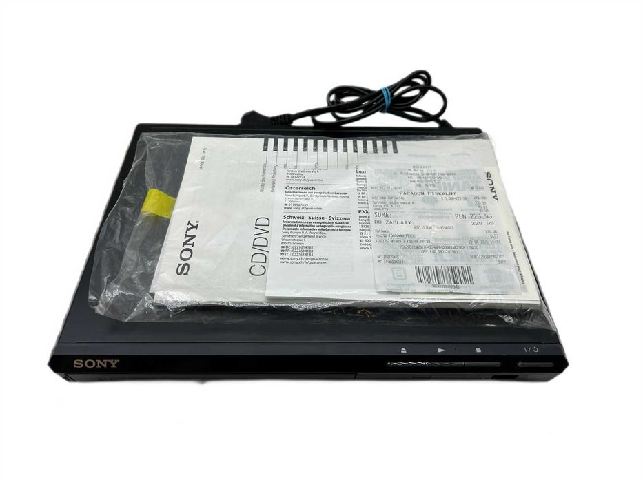 odtwarzacz płyt sony DVP-SR370