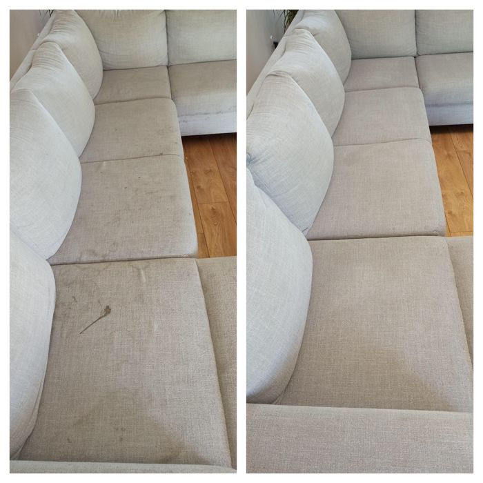 Pranie czyszczenie tapicerki aktywną gorącą pianą SZYBKI CZAS SCHNIĘCI