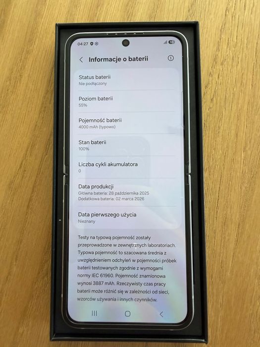 Samsung Z Flip6 używany