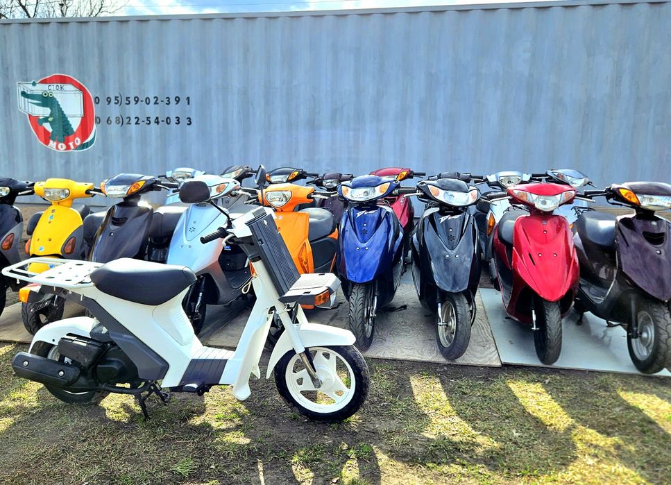 Японський мопед suzuki mollet без пробігу по Україні стокмото скутер