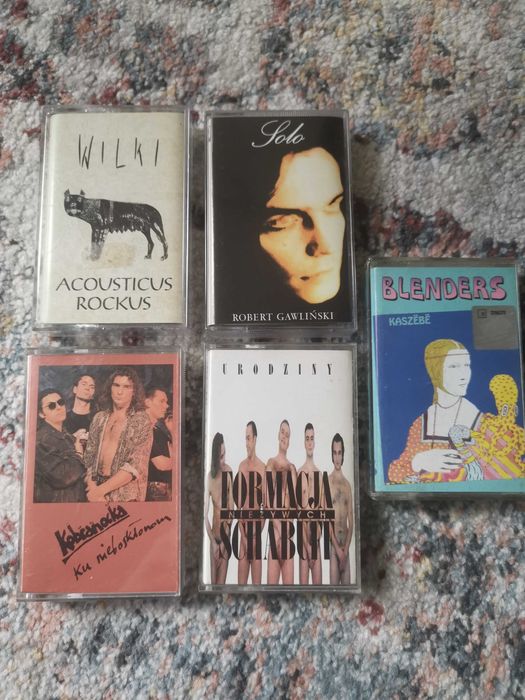 5 Kaset kaseta Wilki Gawliński Kobranocka Blenders Formacja