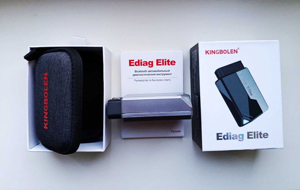 KINGBOLEN Ediag Elite с бесплатным обновлением - шина CAN-FD