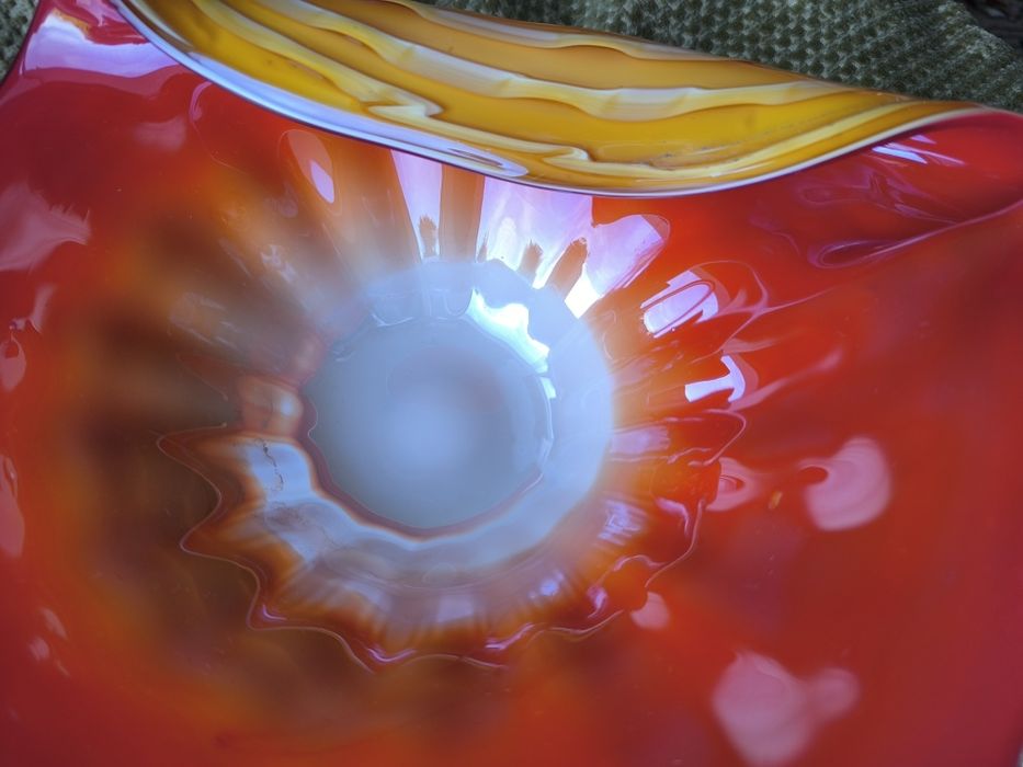 Taça grande em Murano vintage