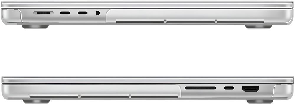Чохол-накладка MacBook Air / Pro / Neo | Чехол на Макбук Эйр / Про / Нео | Захисна накладка на Apple MacBook | Прозорий чохол для ноутбука MacBook
