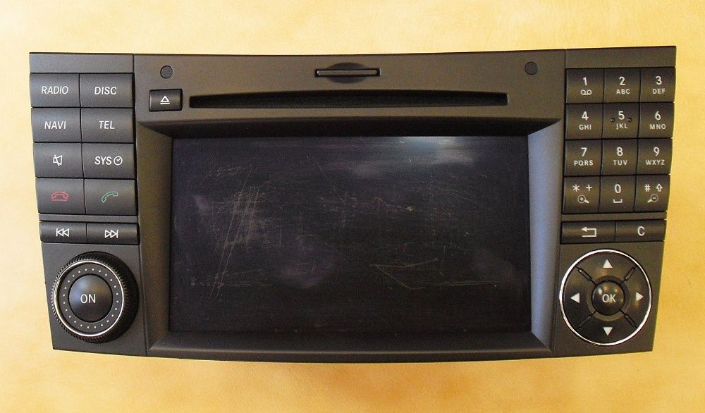 Comand NTG 2.5 Команд головное устройство на Mercedes E-211