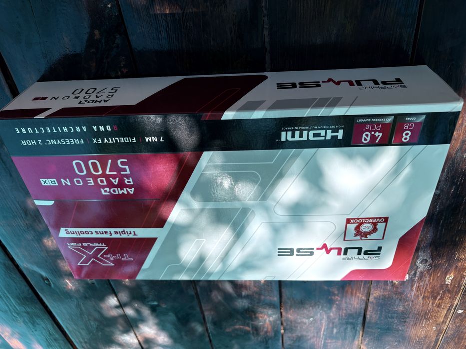 Продаж продуктивної відеокарти Sapphire Pulse Radeon RX 5700 8GB