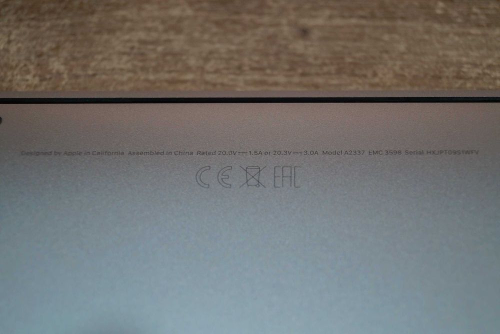 ЯК НОВИЙ Apple MacBook Air M1 Silver Late 2020 (RAM 8ГБ/SSD 256ГБ)TVOYO