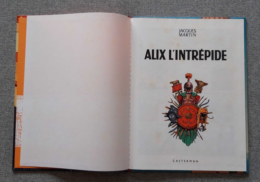 banda desenhada coleção ALIX "Alix l'intrépide"