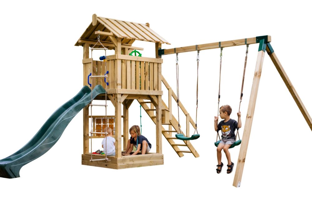 Drewniany plac zabaw Mały Raj