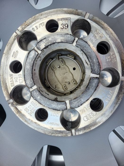 Felgi 6.5Jx16 5x112 ET33 Q2 Q3 A3 8P 8V A4 B5 B6 B7 A6 C5 C6 Golf Troc