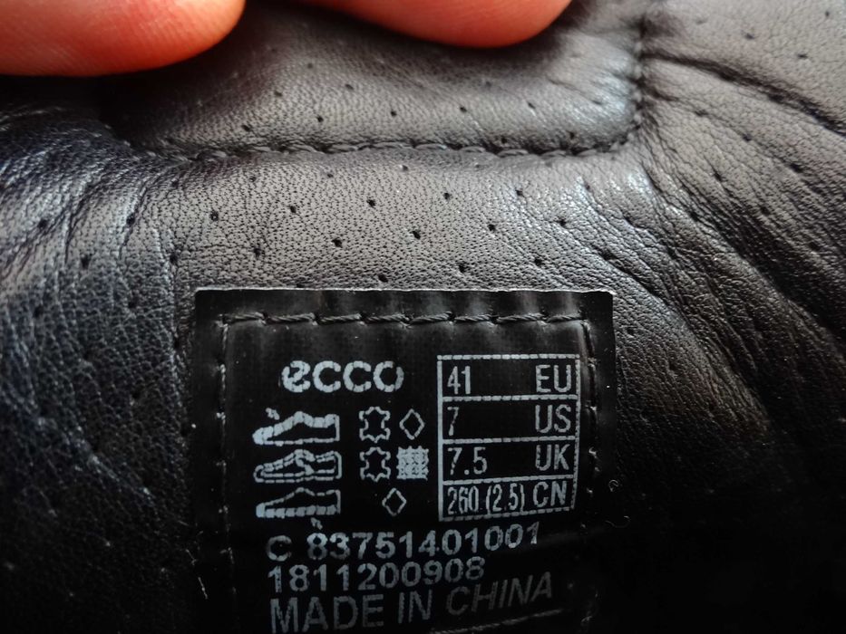 Buty ECCO BIOM FJUEL roz 41 Skóra YAK Półbuty