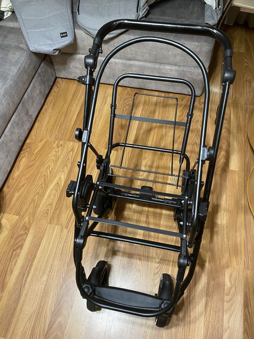 Дитяча коляска від 0+ до 3 bair play 2 в 1, екошкіра + тканина