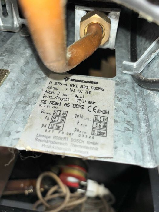 Esquentador Vulcano usado