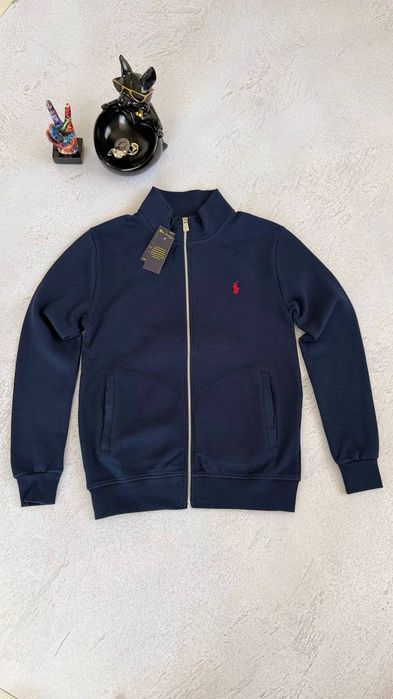Чоловіча кофта  full zip повний  замок світшот кардиган Polo Ralph Lauren old