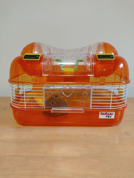 Klatka dla chomika lub myszki.