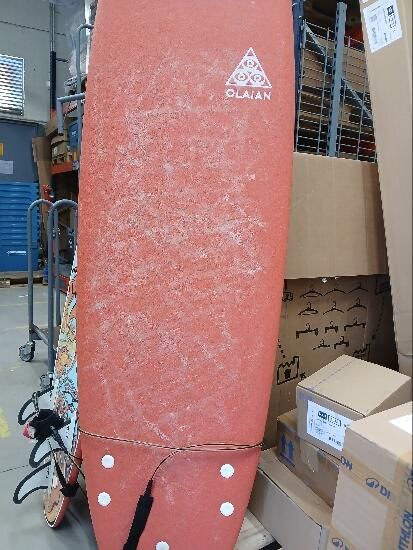 Prancha de Surf em espuma 7' - 500 laranja