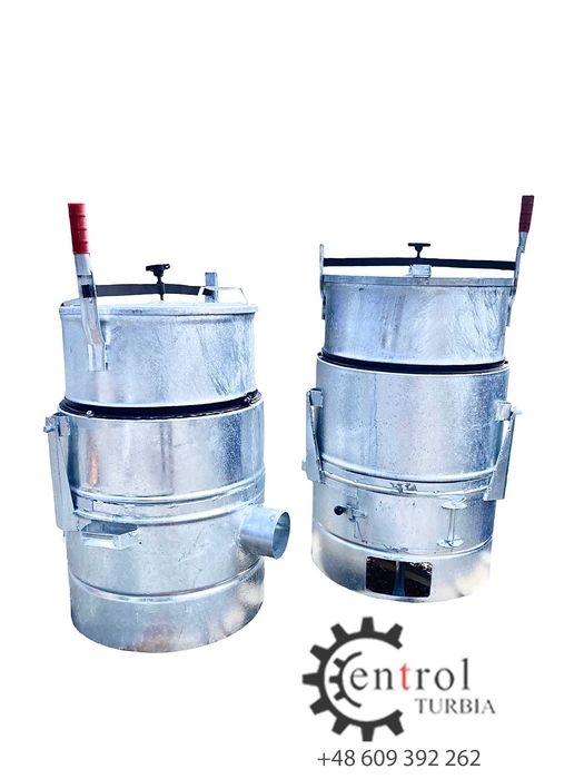 Parnik węglowy W CAŁOŚCI ocynkowany 60L / 100L / 160
