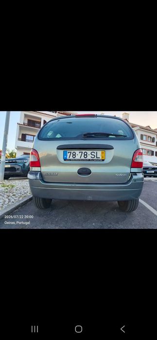 Carro Renault scenic 2001 230 mil km.