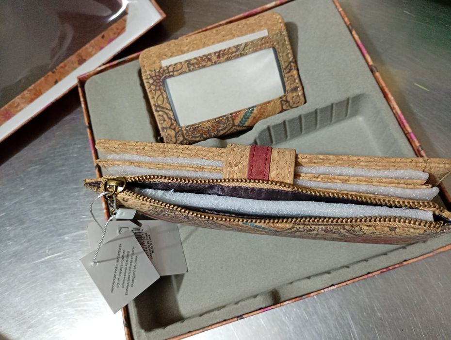 Conjunto Carteira + Porta Moedas/Cartões