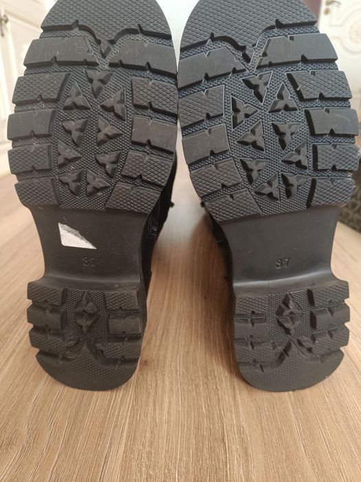 Чоботи зимові шкіра, цигейка! р.35-36 euro moda