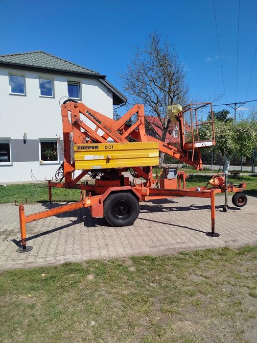 Nifty 17m Topper Roto Zoom Boom 17FD Elektryczna Samojezdna Zwyżka Platforma Robocza podnośnik koszowy  Film Świetny Stan Pracuje Jak Nowa Oryginalne Malowanie Solidna 3500kg