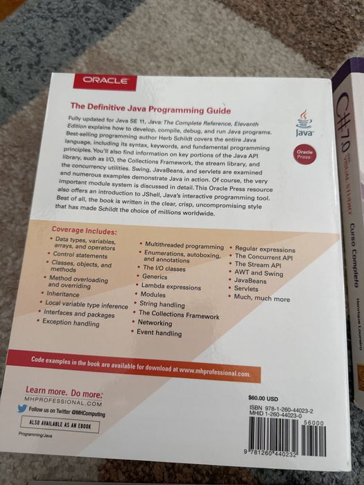 Livro Java the complete reference 11th edition