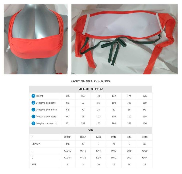 Arena Bikini Pro_File cor Laranja Tam S (266)