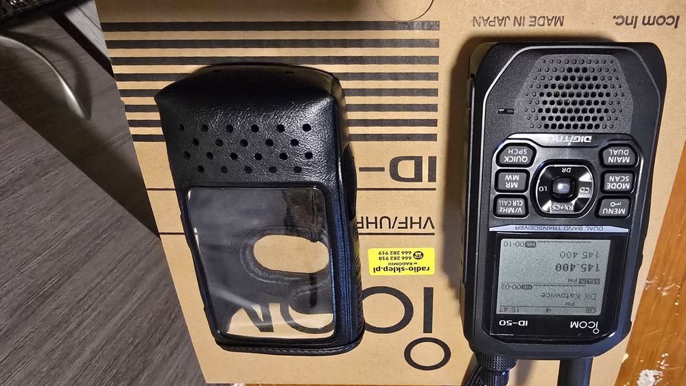 Icom ID 50E. Gwarancja, D-star, USB-C
