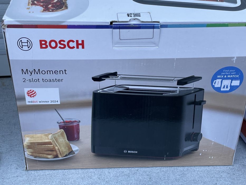 Bosch Kompaktowy Toaster MyMoment, Toaster Black