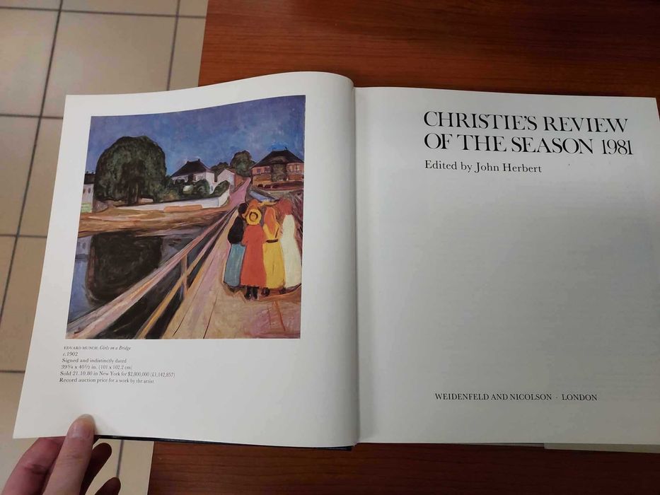 Katalog Christie's 1981