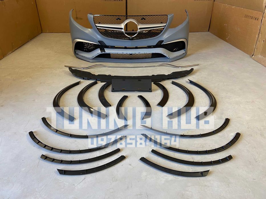 обвес mercedes GLE-Class W166 15-18 GLE63 AMG мерседес комплект амг
