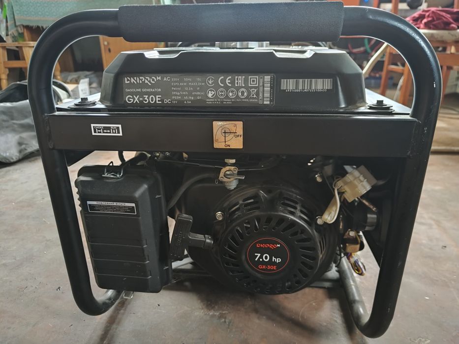 Генератор Dnipro-m GX-30e 3.2 кВт