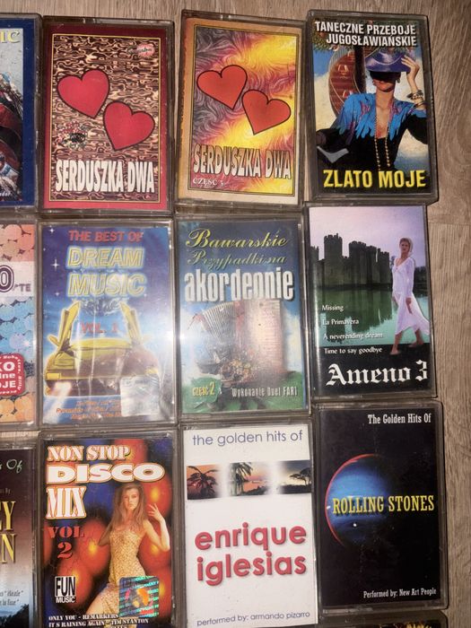 Kasety magnetofonowe 36szt