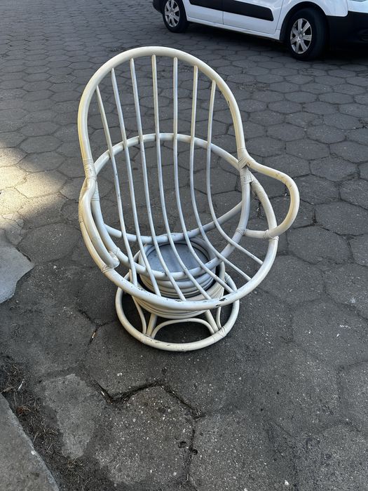 Fotel obrotowy  biały