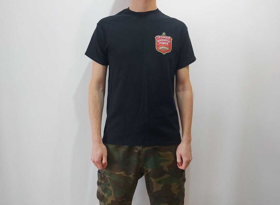 Sadistic Force czarny t-shirt zespołu muzycznego, rozmiar M