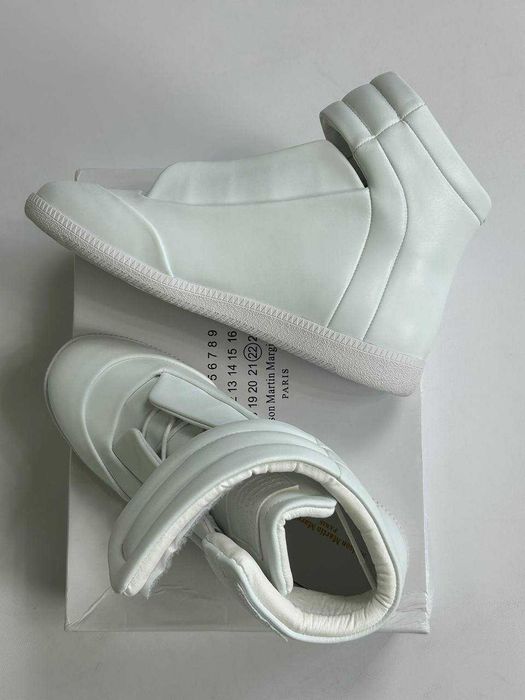 MAISON MARGIELA FUTURE WHITE HIGH кеди білі кросівки кеды белые 40 42