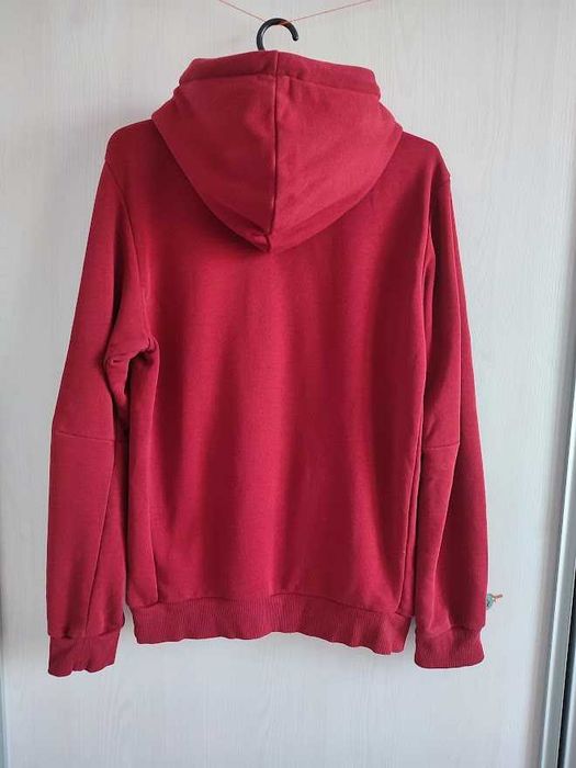Bluza Męska Z Kapturem Adidas Performance Czwerwona S