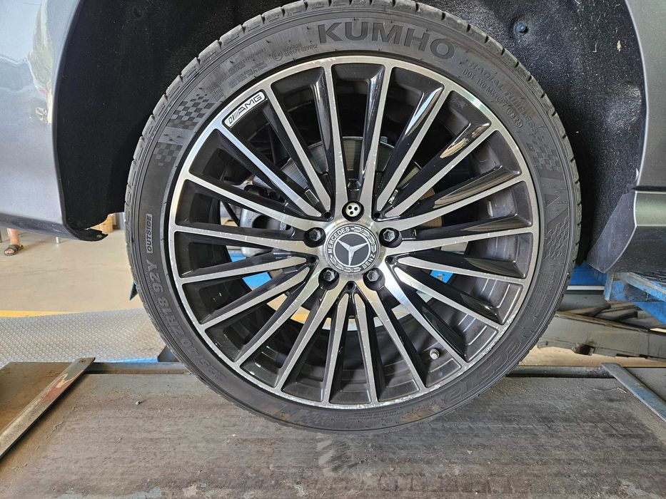 Jantes 18"de liga leve modelo Mercedes 5x112 ; ET 40; 18.0x8; como novas