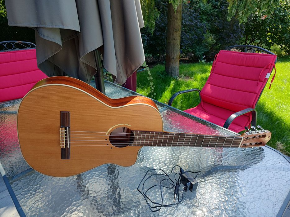 NEW Aragon AF-S635CECE Manuel Raimundo gitara elektroklasyczna SOLID