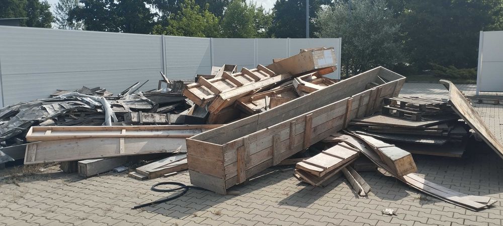 Palety, drewno na opał