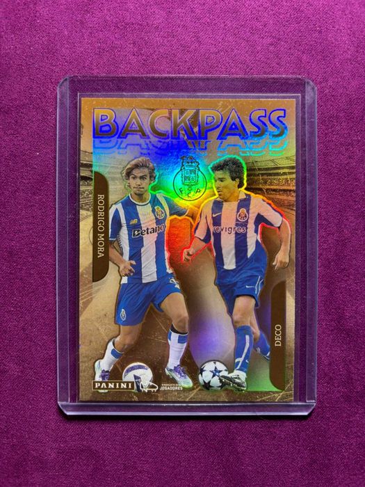 Rodrigo Mora / Deco Backpass card Panini Idolos 25-26