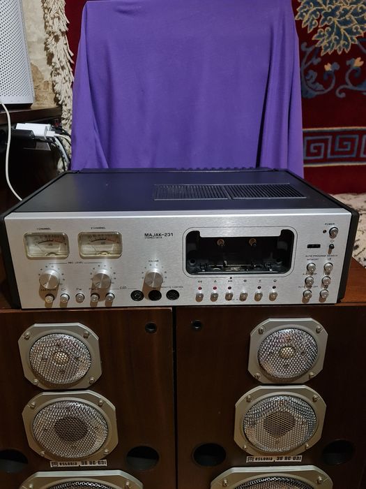 Кассетная дека Маяк 231 стерео Экспортный вариант