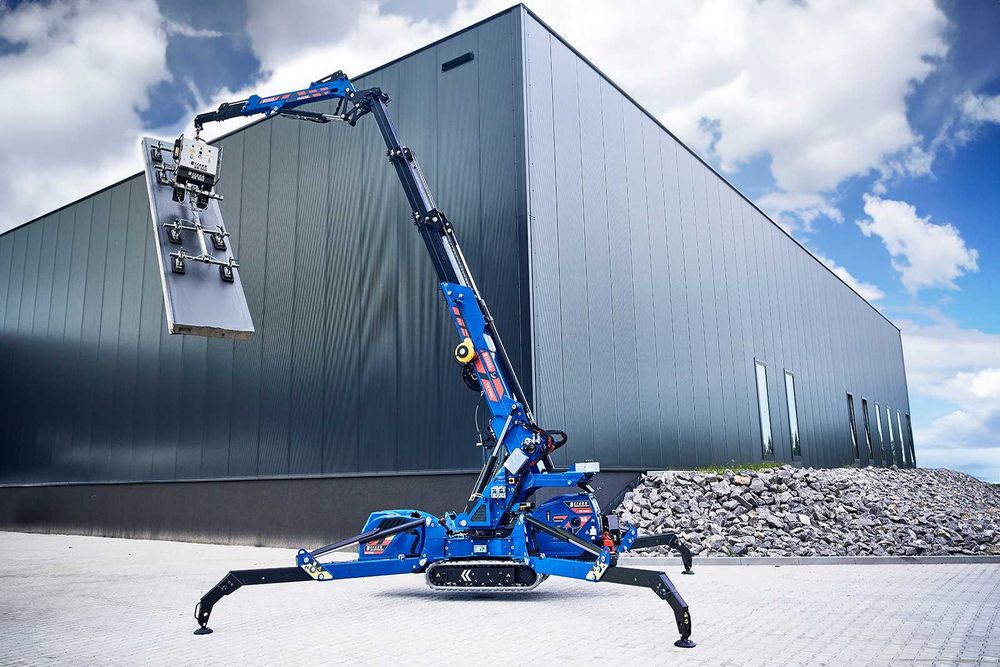 Mini żuraw TB7002 - udźwig 3100kg - zasięg w pionie max. 18.8m