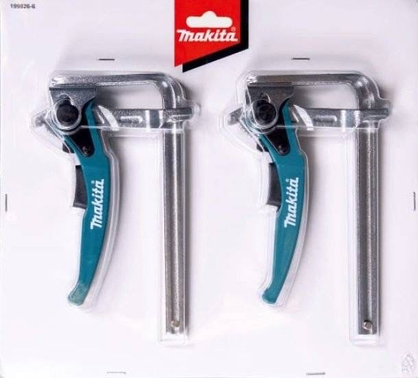 Набір струбцин для направляючої шини Makita 199826-6