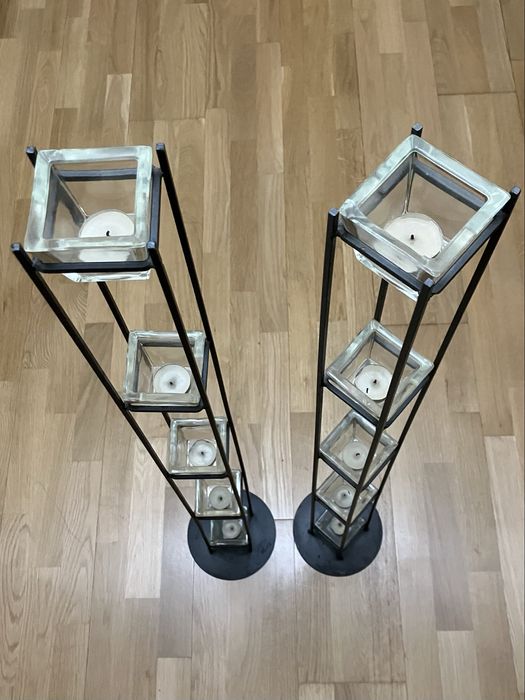 Coluna de luz (vela) em 5 níveis (vintage)