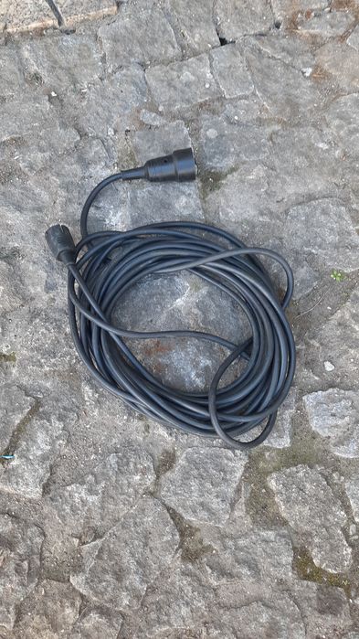 Fios elétricos, extensões de 7,13 e 25m