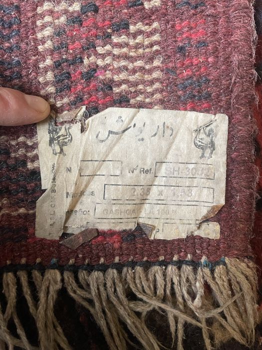 Tapete persa original (100% lã).