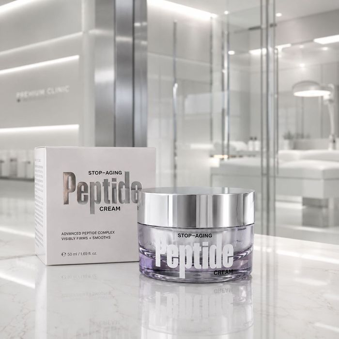 Антивіковий крем Medilux Peptide Cream 50 мл з пептидами