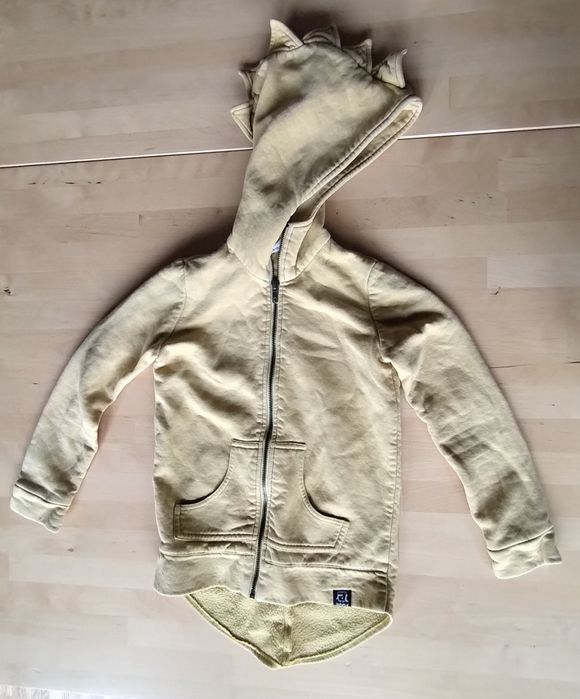 Na sprzedaż: Bluza dziecięca z dinozaurowym kapturem – KUKUKID, 122–12