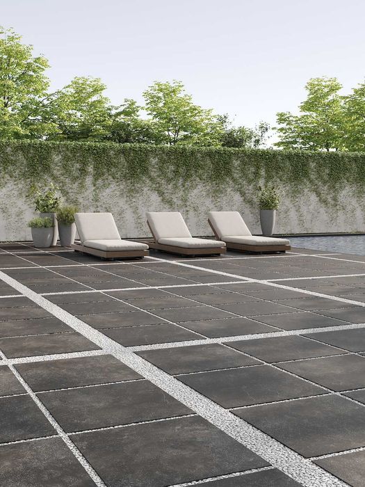 Płytki Tarasowe 60x60 Gardona Graphite Mat 20MM płyta Płyty 2 CM Chodnikowe Gatunek 1
